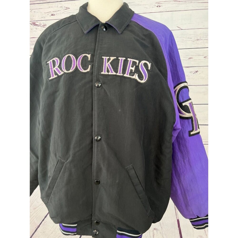 Colorado Rockies Starter Youth XL Extra Large Coat Diamond Collection‎ MLB 90s